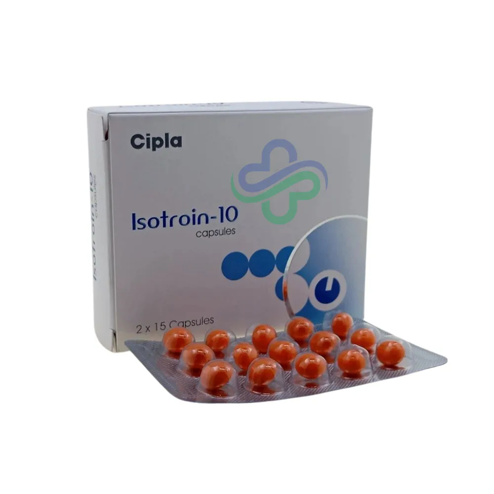 Isotroin Isotretinoin 10mg Capsules — Isotroin 10 mg 10mg