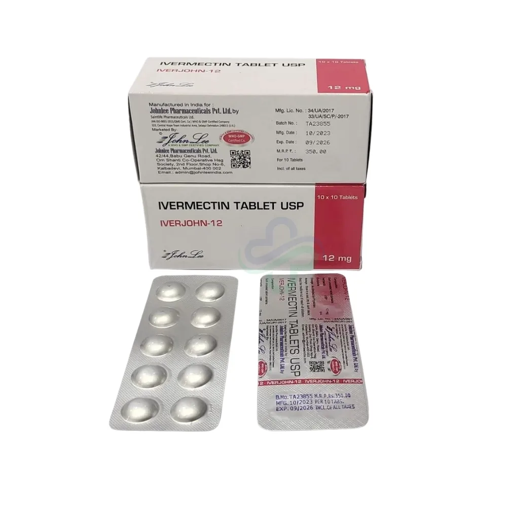 Iverjohn 12 Ivermectin 12mg Tablets — Ivermectin 12mg/tablet