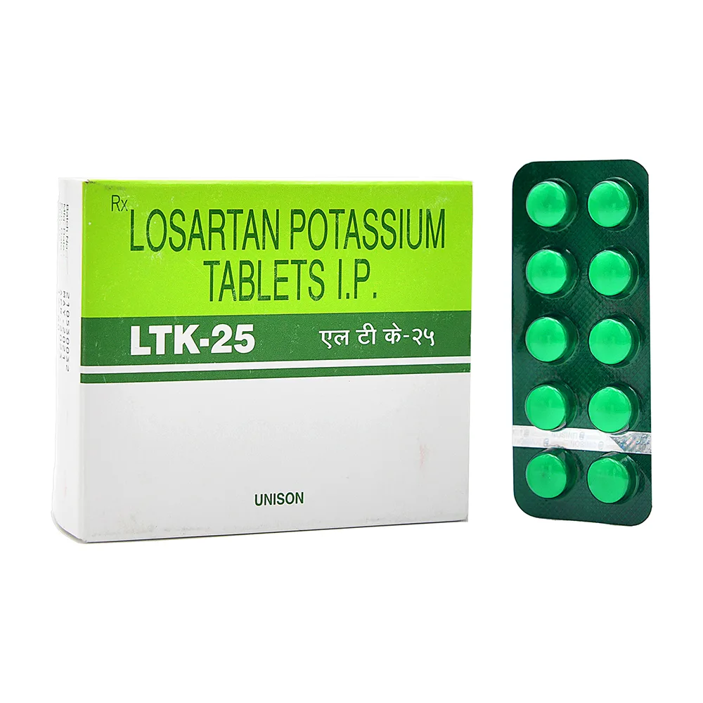 LTK Losartan 25mg Tablet — Losartan Potassium 25 mg