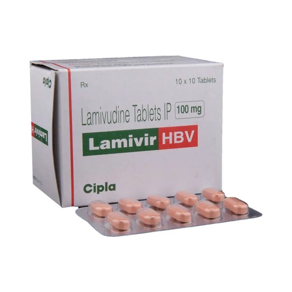 Lamivudine HBV 100mg Tablets — Lamivir HBV 100mg