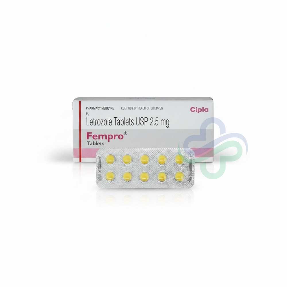 Letrozole Fempro Tablets USP 2.5 Mg — Letrozole 2.5mg view 2