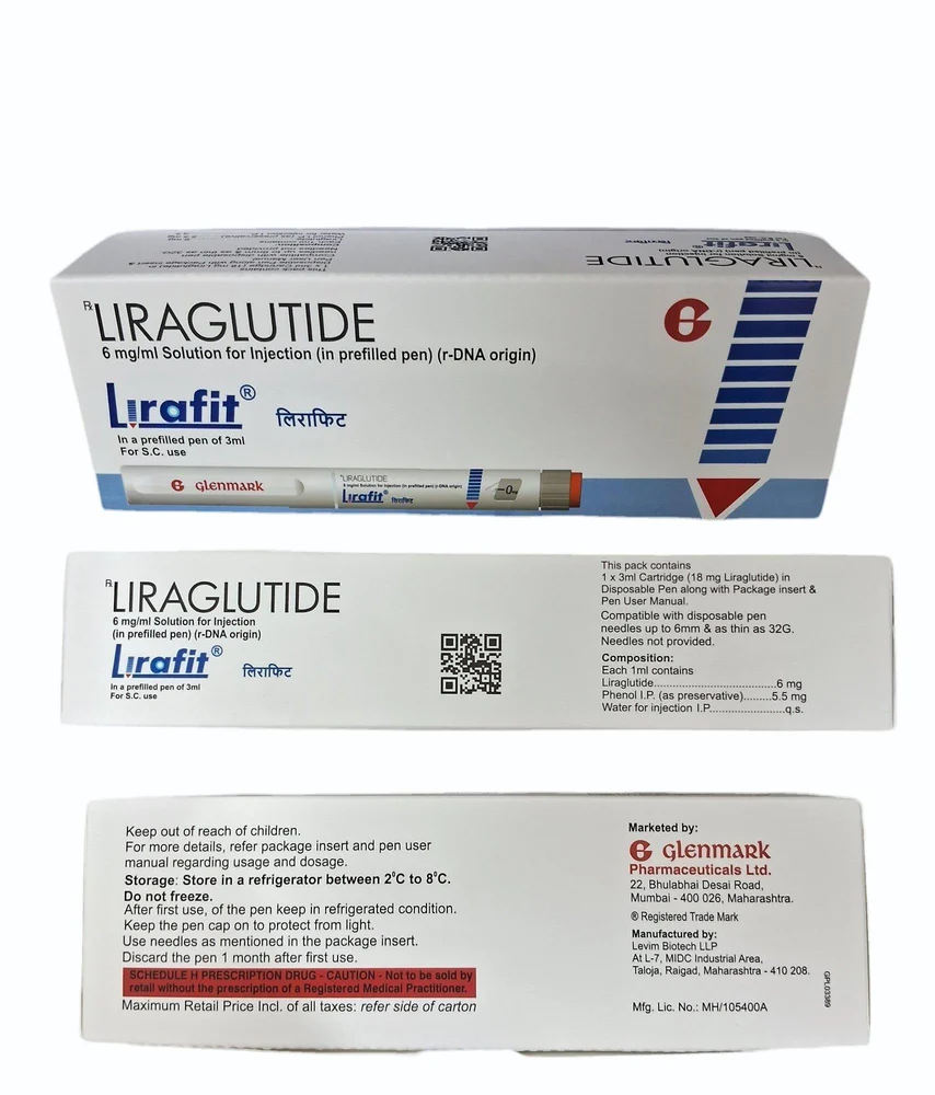Lirafit Solution For Injection — Liraglutide 6mg/mL