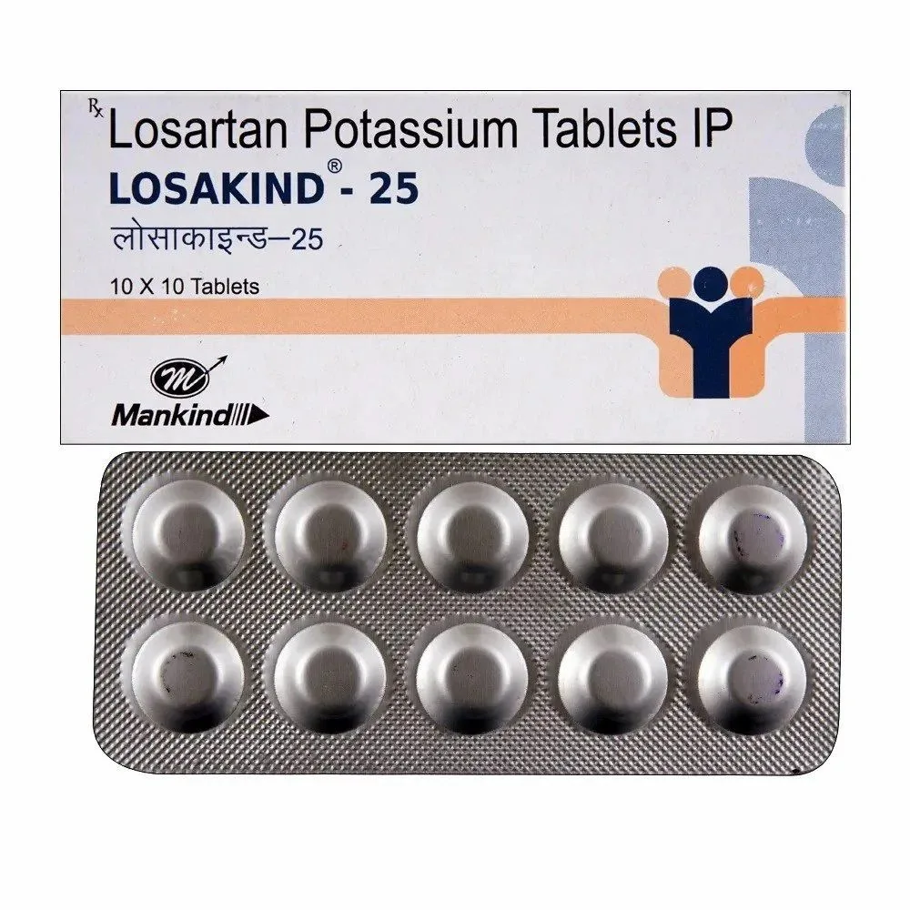 Losakind Losartan 25 Tablet — Losartan Potassium 25 mg