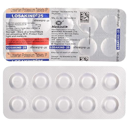 Losakind Losartan 25 Tablet — Losartan Potassium 25 mg view 4