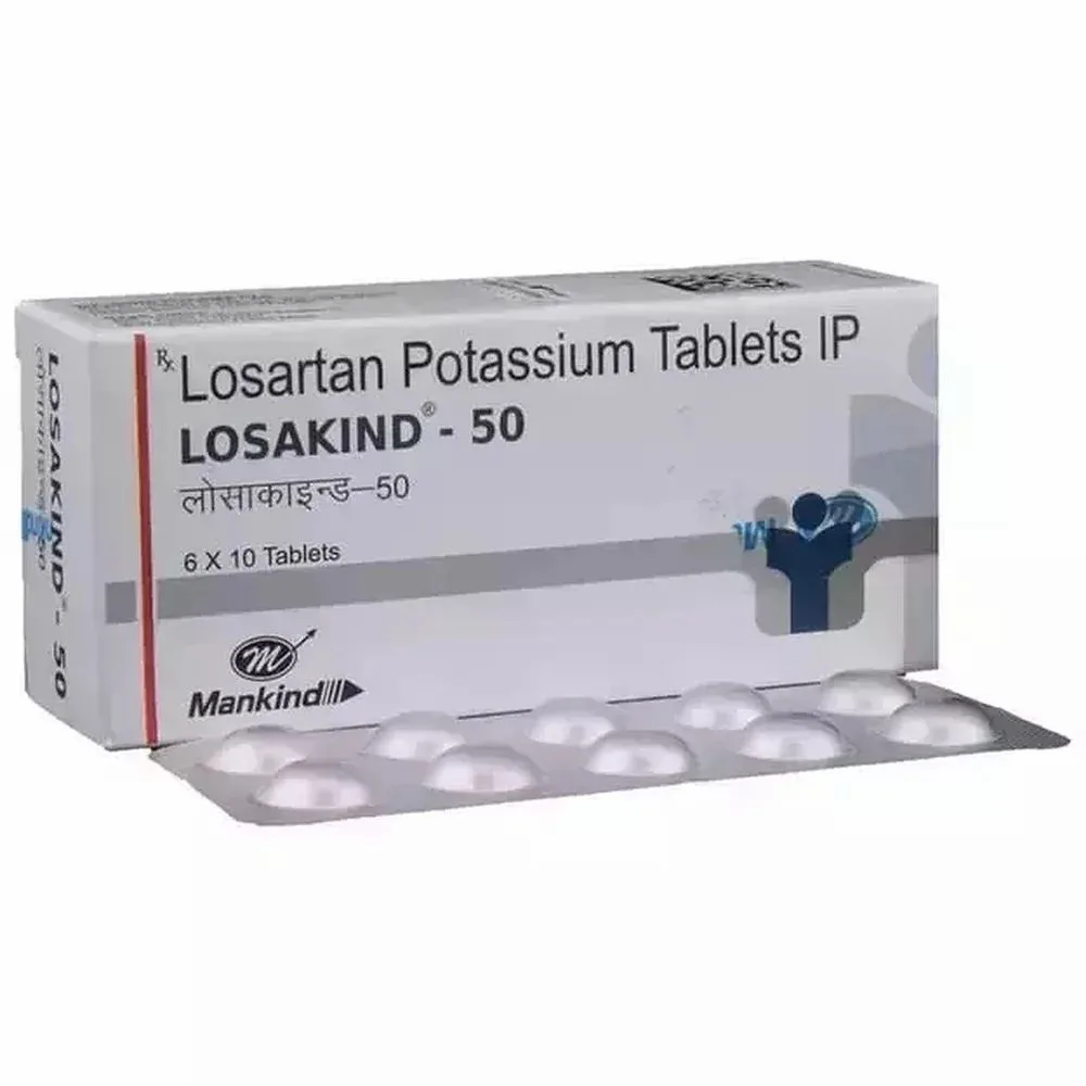 Losakind Losartan 50 Tablet — Losartan Potassium 50 mg