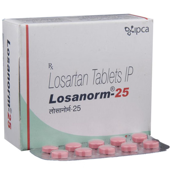 Losanorm Losartan 25mg — Losartan Potassium 25 mg
