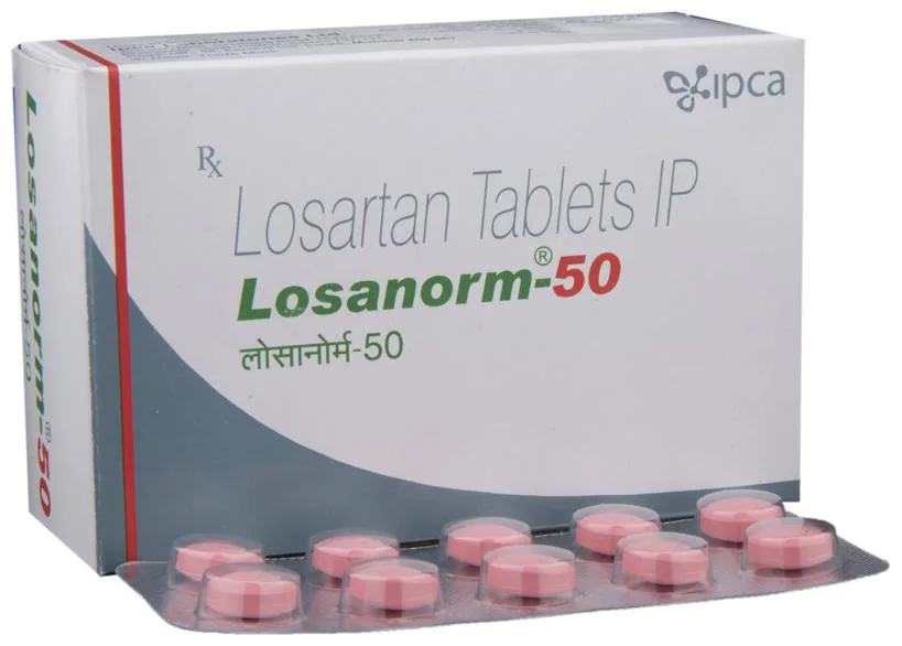 Losanorm Losartan 50mg Tablet — Losartan Potassium 50 mg