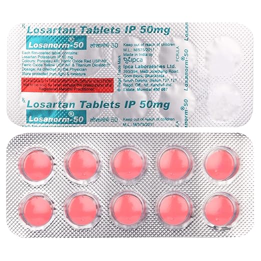 Losanorm Losartan 50mg Tablet — Losartan Potassium 50 mg view 3