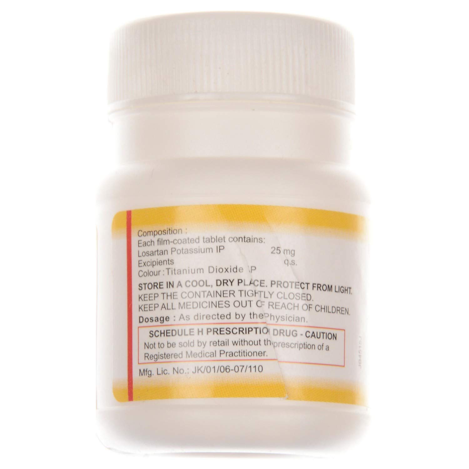 Losium Losartan 25mg — Losartan Potassium 25 mg view 2