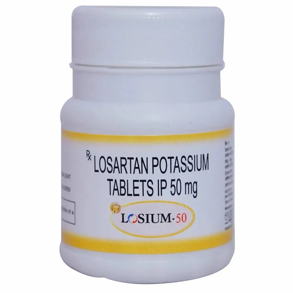 Losium Losartan 50mg — Losartan Potassium 50 mg view 1