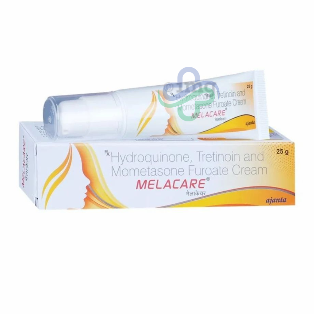 MELACARE CREAM — HYDROQUINONE + MOMETASONE + TRETINOIN 25G view 4