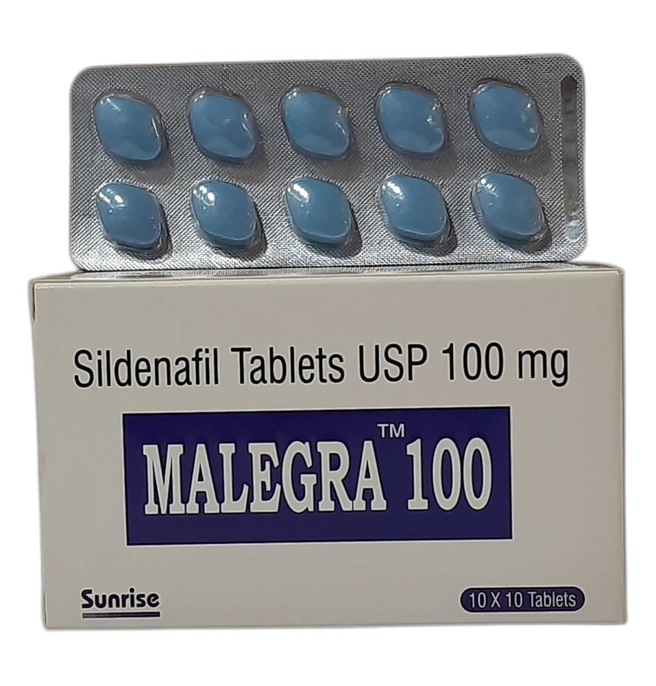 Malegra 100mg Tablet — Sildenafil Citrate 100 mg