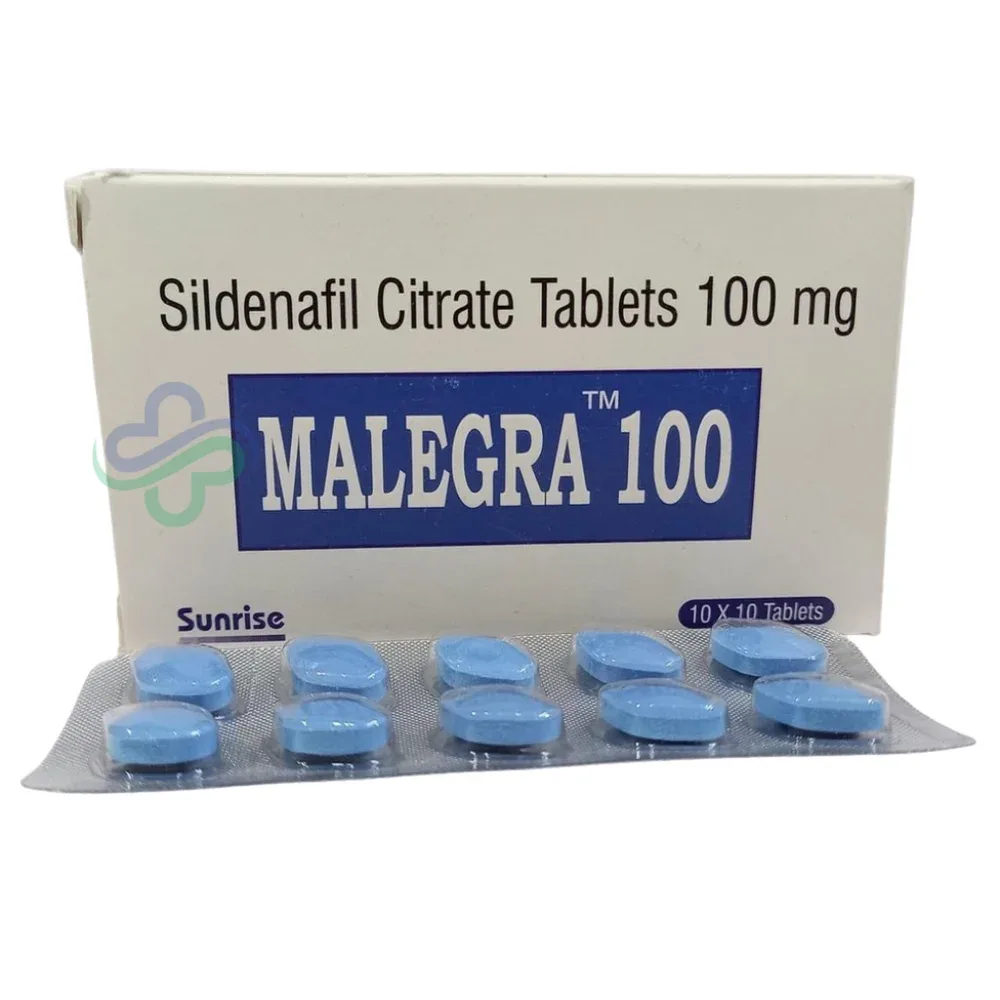 Malegra 100mg Tablet β Sildenafil Citrate 100 mg view 2