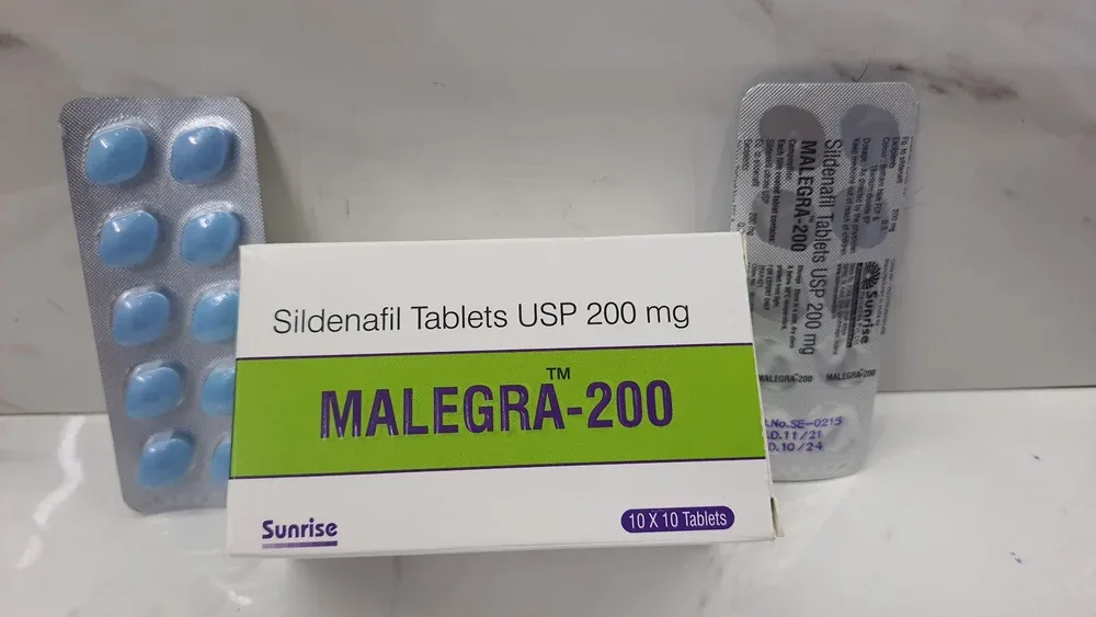 Malegra 200mg Tablet β Sildenafil Citrate 200 mg view 2