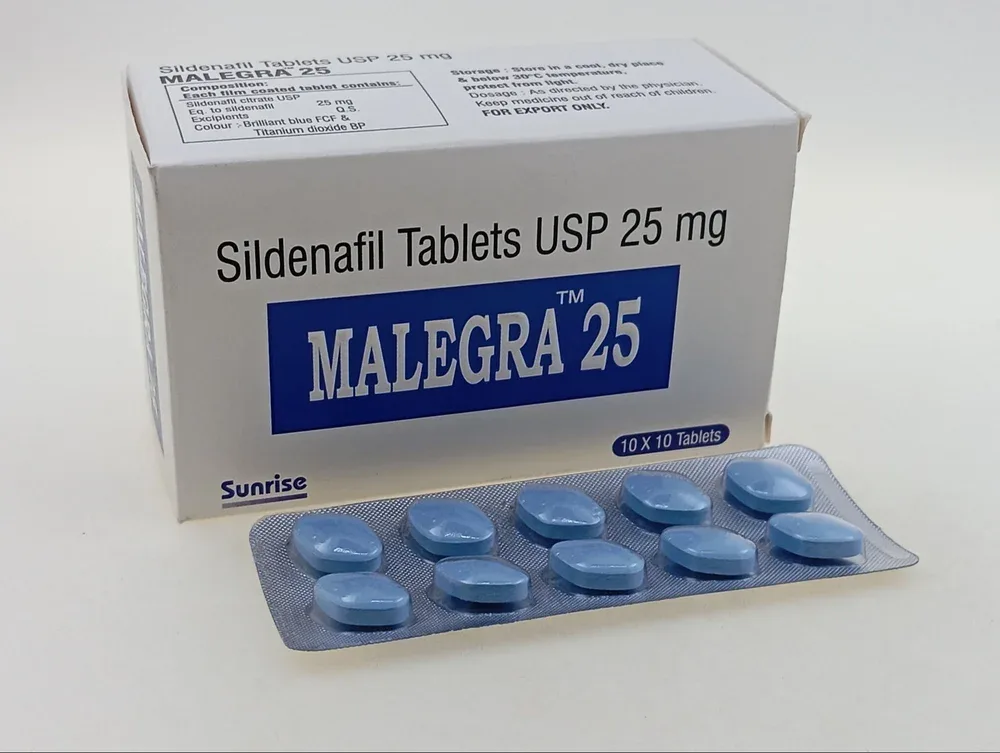 Malegra 25mg Tablet — Sildenafil Citrate 25 mg view 2