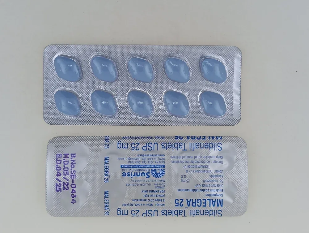 Malegra 25mg Tablet — Sildenafil Citrate 25 mg view 3