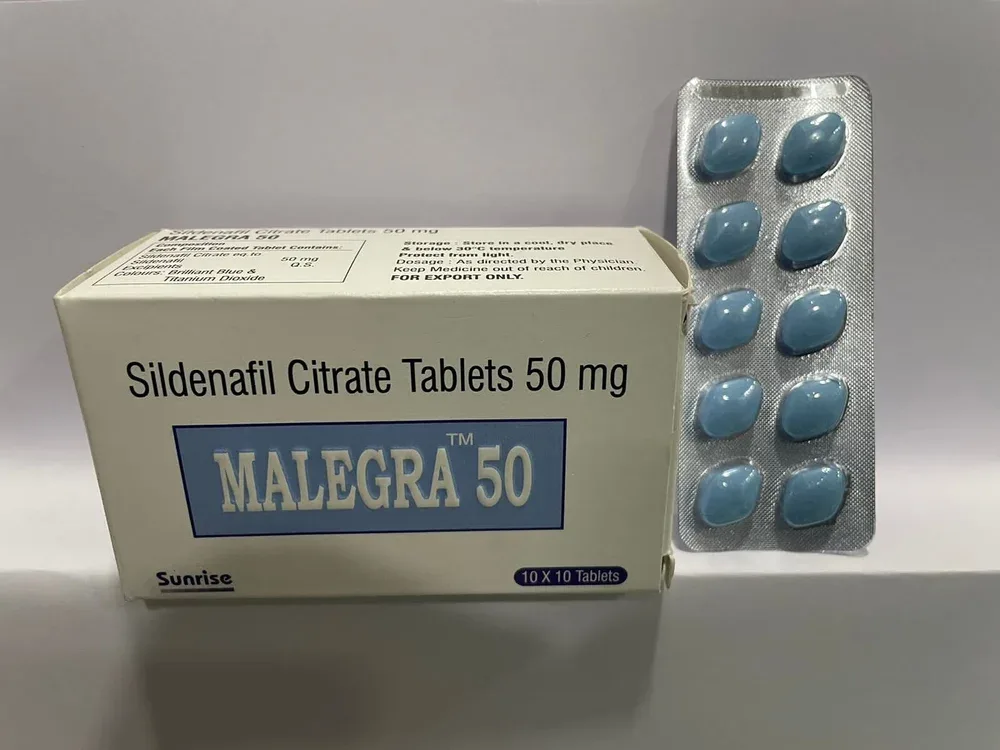 Malegra 50mg Tablet — Sildenafil Citrate 50 mg view 2