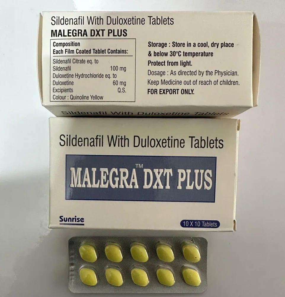 Malegra DXT Plus Tablet — Sildenafil Citrate + Duloxetine 100 mg / 60 mg view 3
