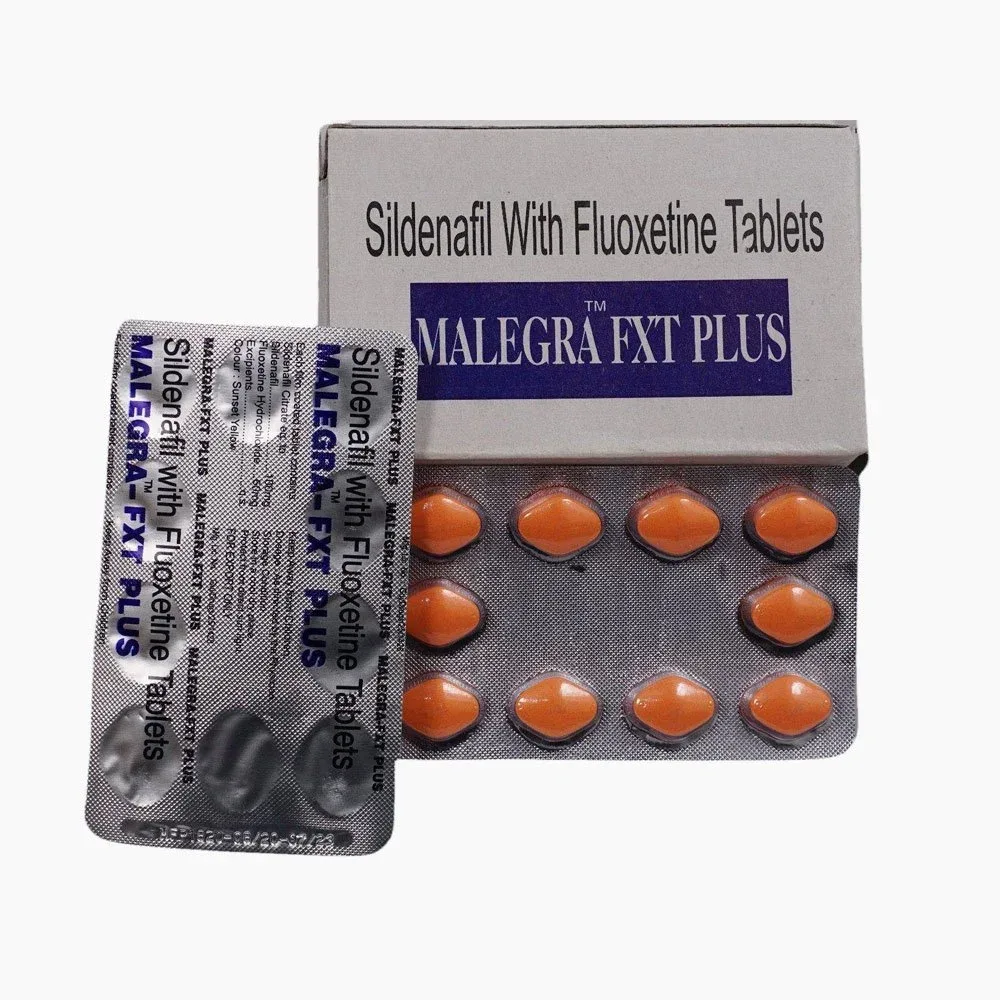 Malegra FXT Plus Tablet — Sildenafil Citrate + Fluoxetine 100 mg / 60 mg view 2