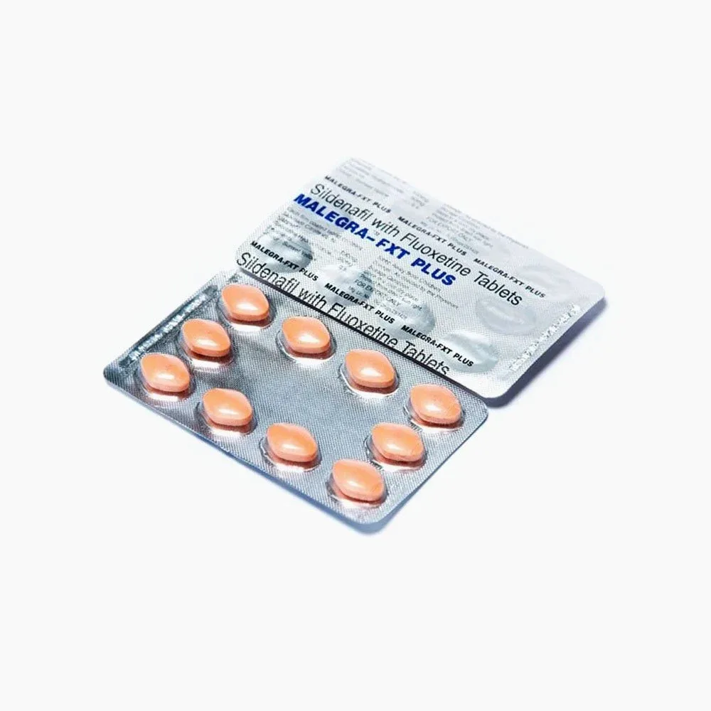 Malegra FXT Plus Tablet — Sildenafil Citrate + Fluoxetine 100 mg / 60 mg view 3