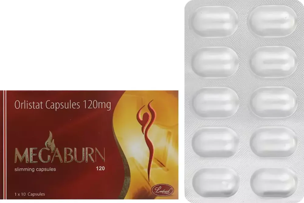 Megaburn 120mg Capsule — Orlistat 120mg view 3