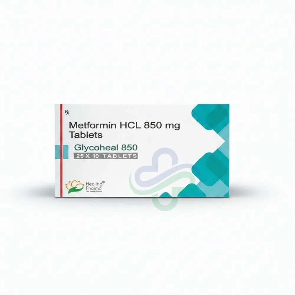 Metformin HCL 850mg-Glycoheal Tablets — Metformin 850mg