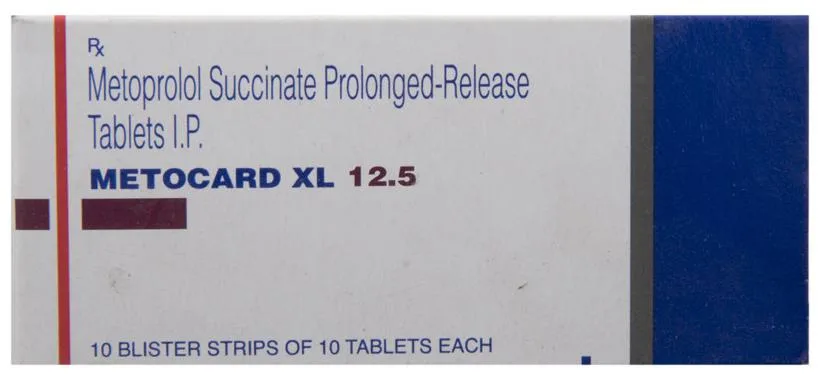 Metocard XL 12.5 Tablets — Metoprolol Succinate 12.5 mg