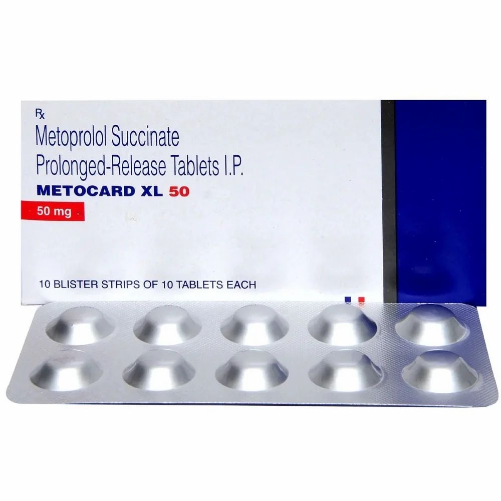 Metocard XL 50 Tablet — Metoprolol Succinate 50 mg view 2