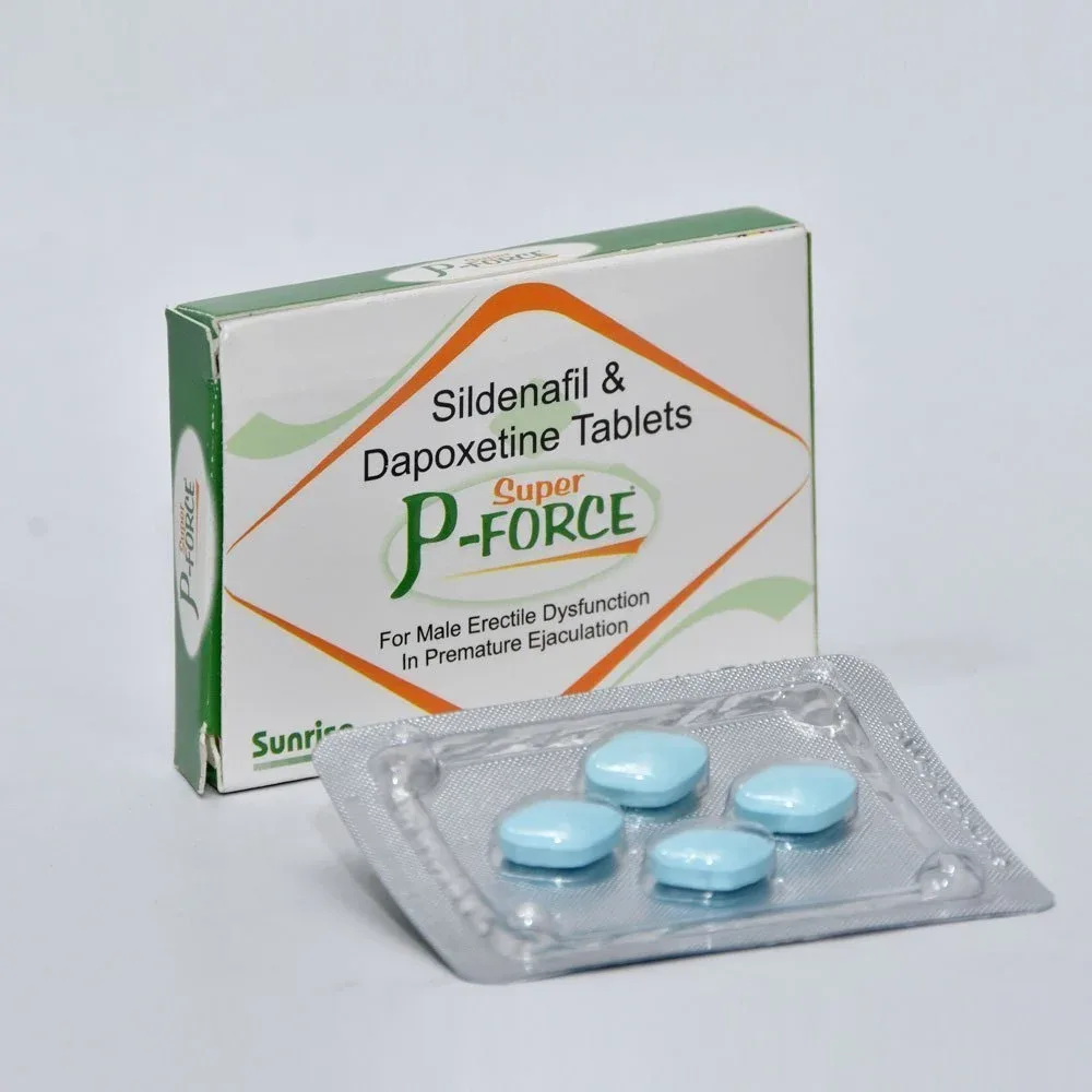 Mini Super P-Force Tablet — Sildenafil Citrate + Dapoxetine 50 mg / 30 mg view 2