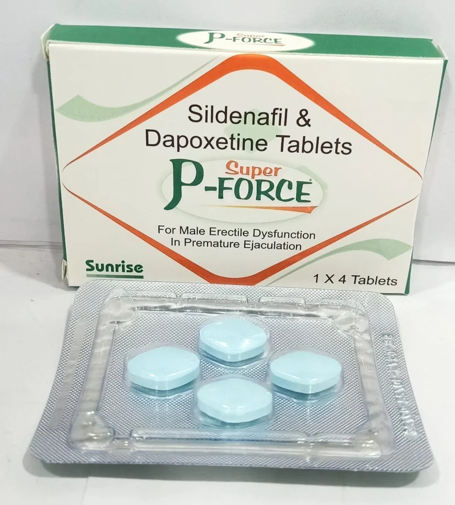 Mini Super P-Force Tablet — Sildenafil Citrate + Dapoxetine 50 mg / 30 mg