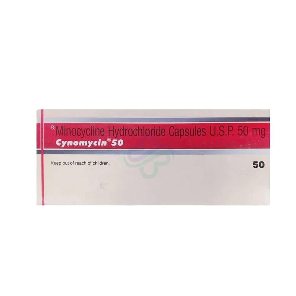 Cynomycin 50mg capsules- Minocycline Capsules — cynomycin hydrochloride 50mg