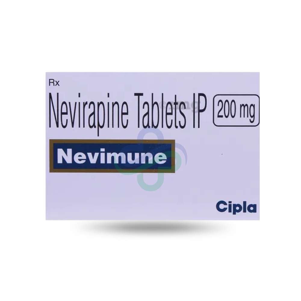 Nevimune Nevirapine 200mg Tablets — Nevimune 200mg view 3