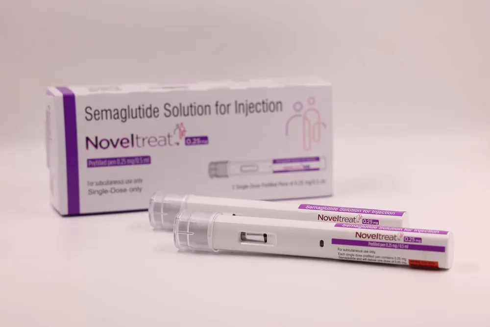 Noveltreat 0.25mg Injection — Semaglutide 0.25mg view 3