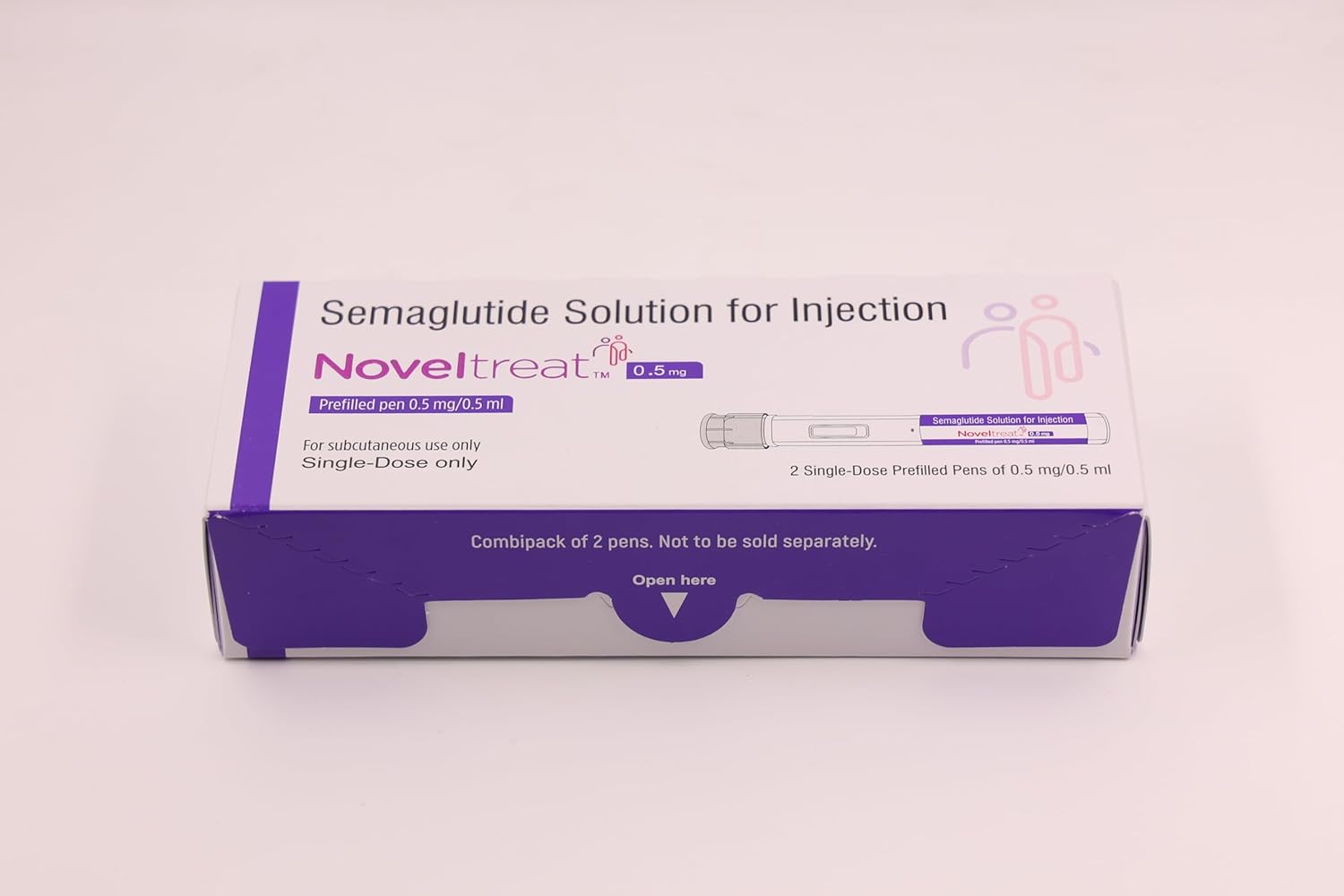 Noveltreat 0.5mg Injection — Semaglutide 0.5mg