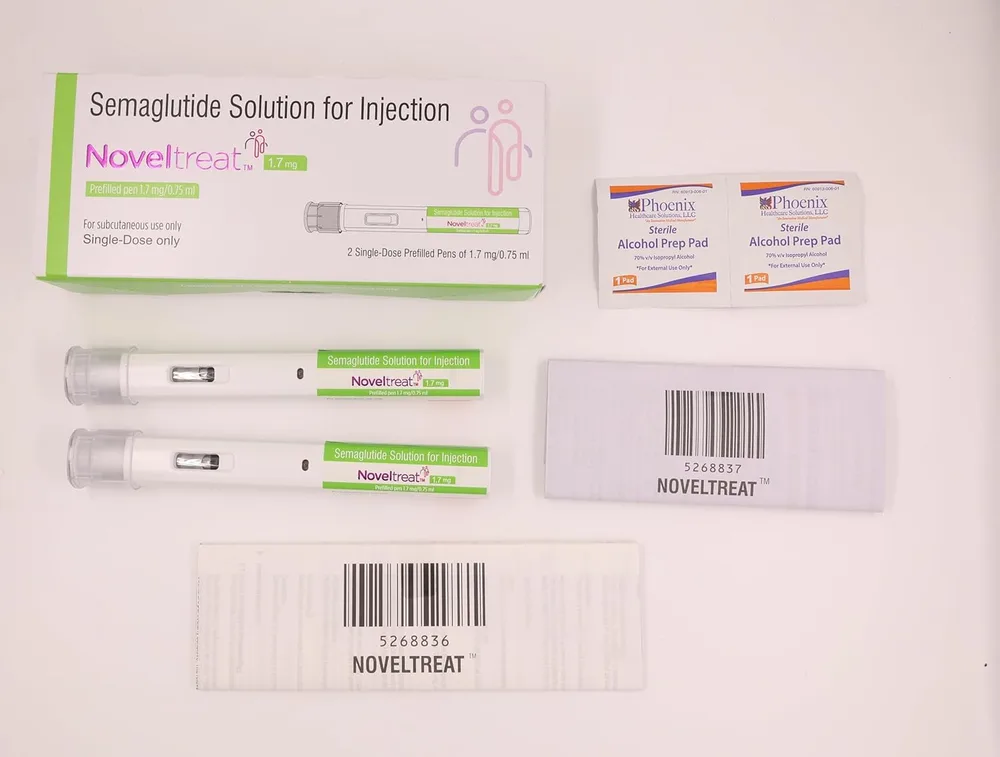 Noveltreat 1.7mg Injection — Semaglutide 1.7mg view 2