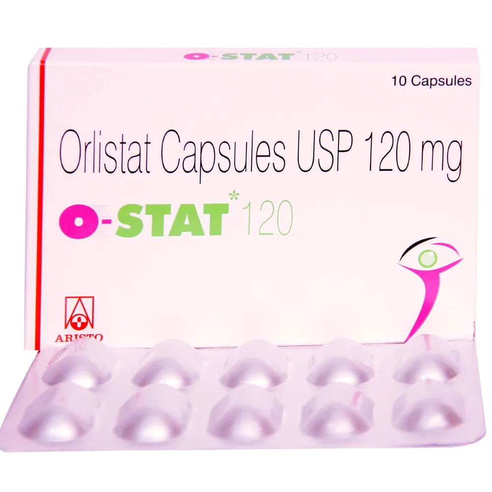 O-Stat 120mg Capsule — Orlistat 120mg