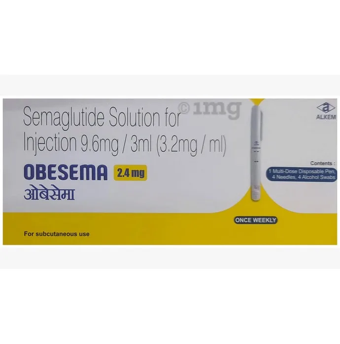 Obesema 2.4mg Injection — Semaglutide 2.4mg