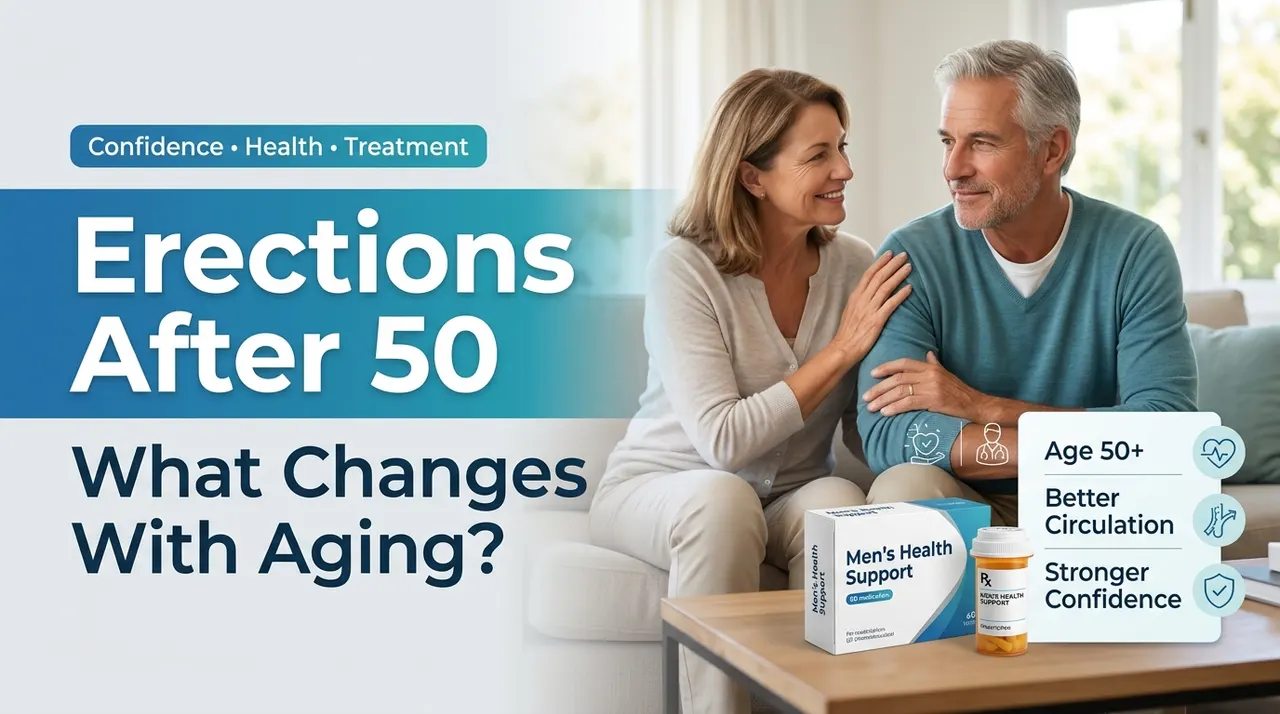 Older Men and Erections: What to Expect With Aging?