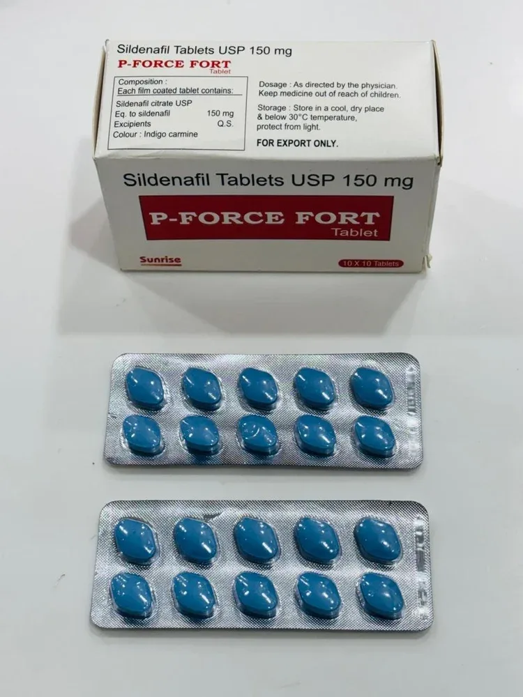 P-Force Fort 150mg Tablet β Sildenafil Citrate 150 mg view 3