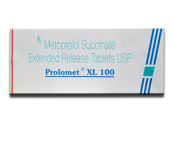 Prolomet XL 100 Mg Tablet — Metoprolol 100 mg