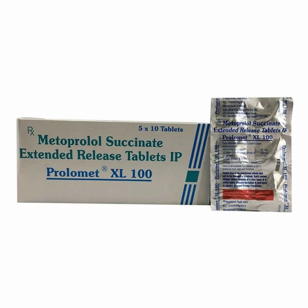 Prolomet XL 100 Mg Tablet — Metoprolol 100 mg view 2