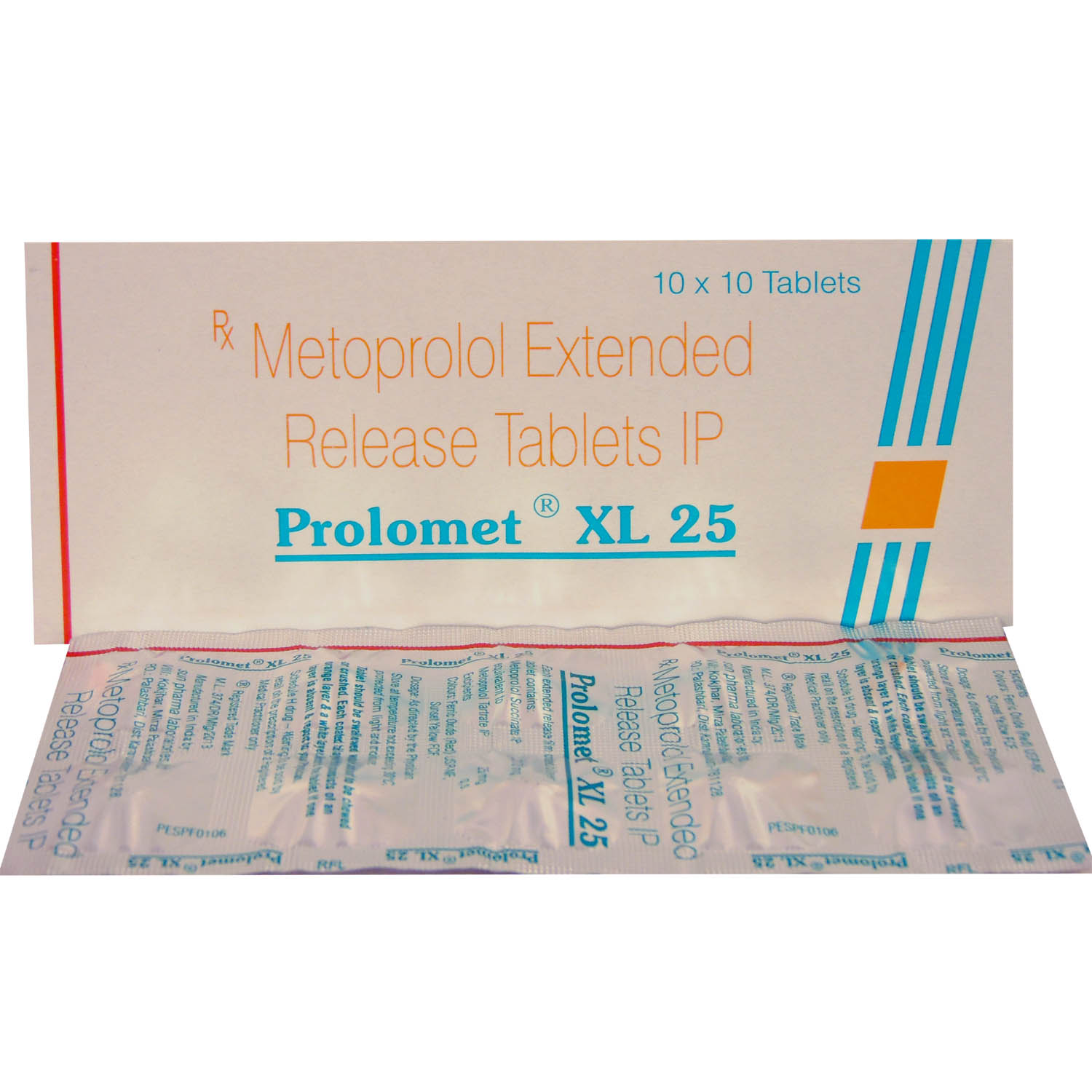 Prolomet XL 25mg Tablets β Metoprolol 25 mg view 2