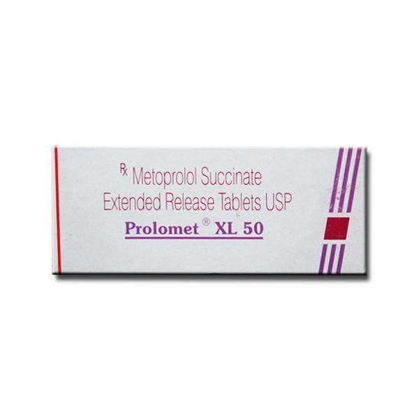 Prolomet XL 50 Mg Tablet — Metoprolol Succinate 50 mg view 1