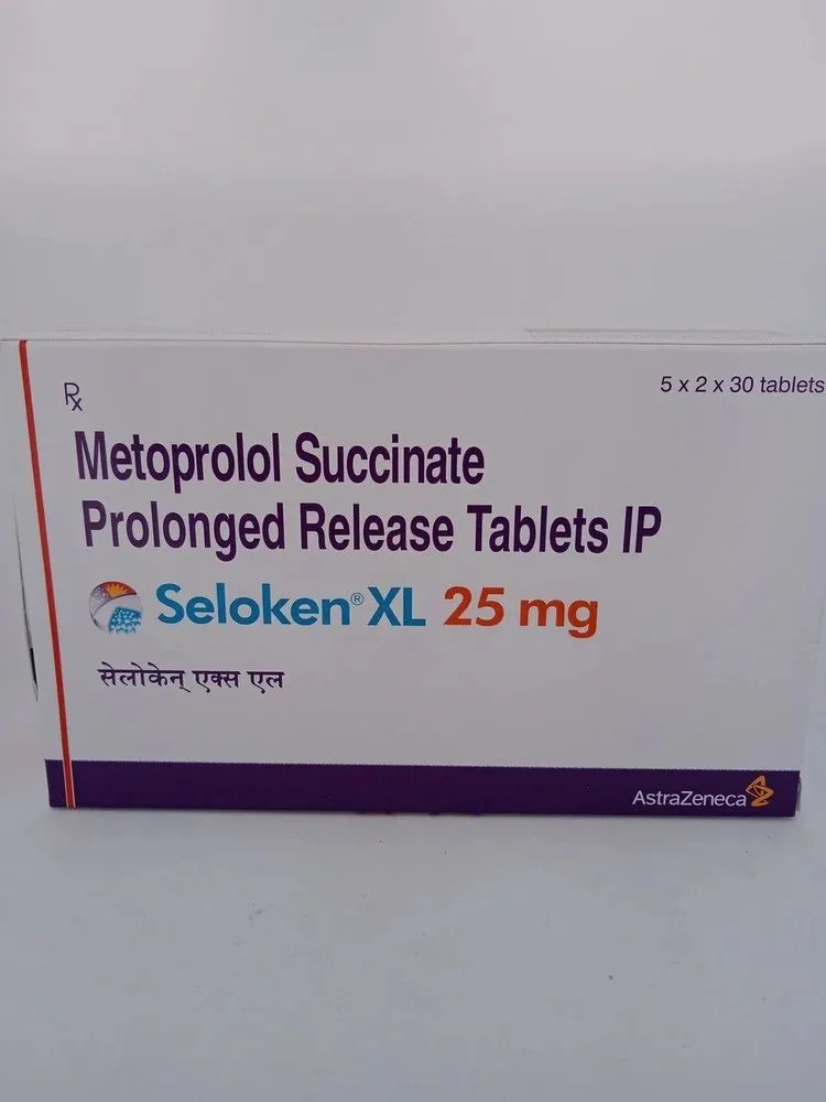 Seloken XL 25 Mg Tablet — Metoprolol Succinate 25 mg