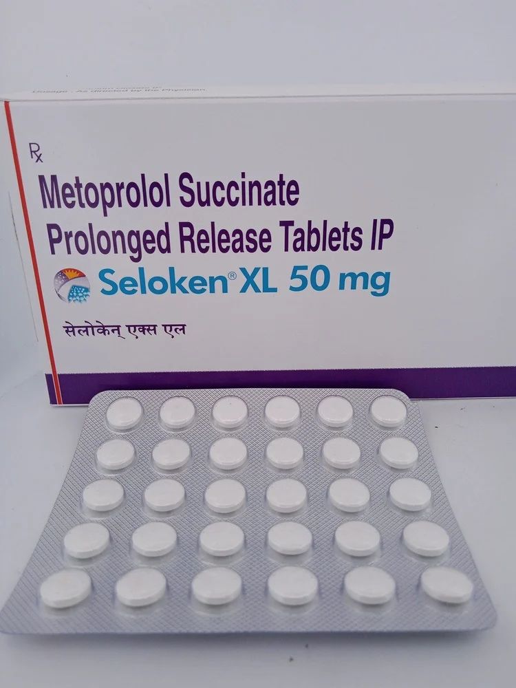 Seloken XL 50mg Tablet — Metoprolol Succinate 50 mg view 3
