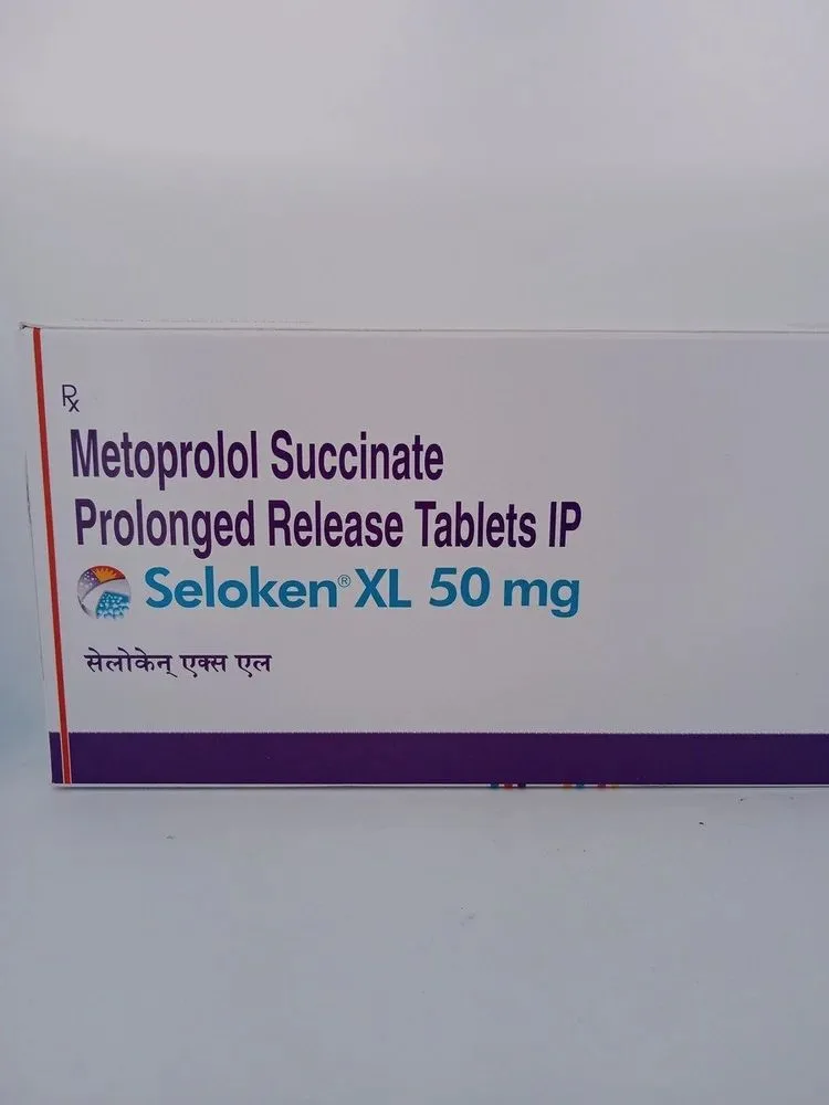 Seloken XL 50mg Tablet — Metoprolol Succinate 50 mg
