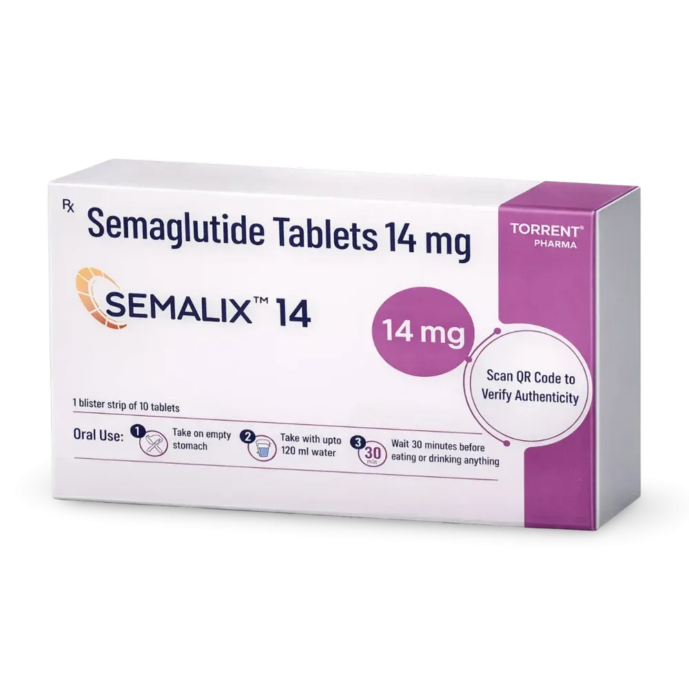 Semalix 14mg Tablet β Semaglutide 14mg view 2