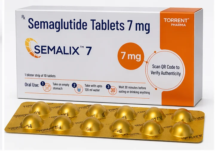 Semalix 7mg Tablet — Semaglutide 7mg