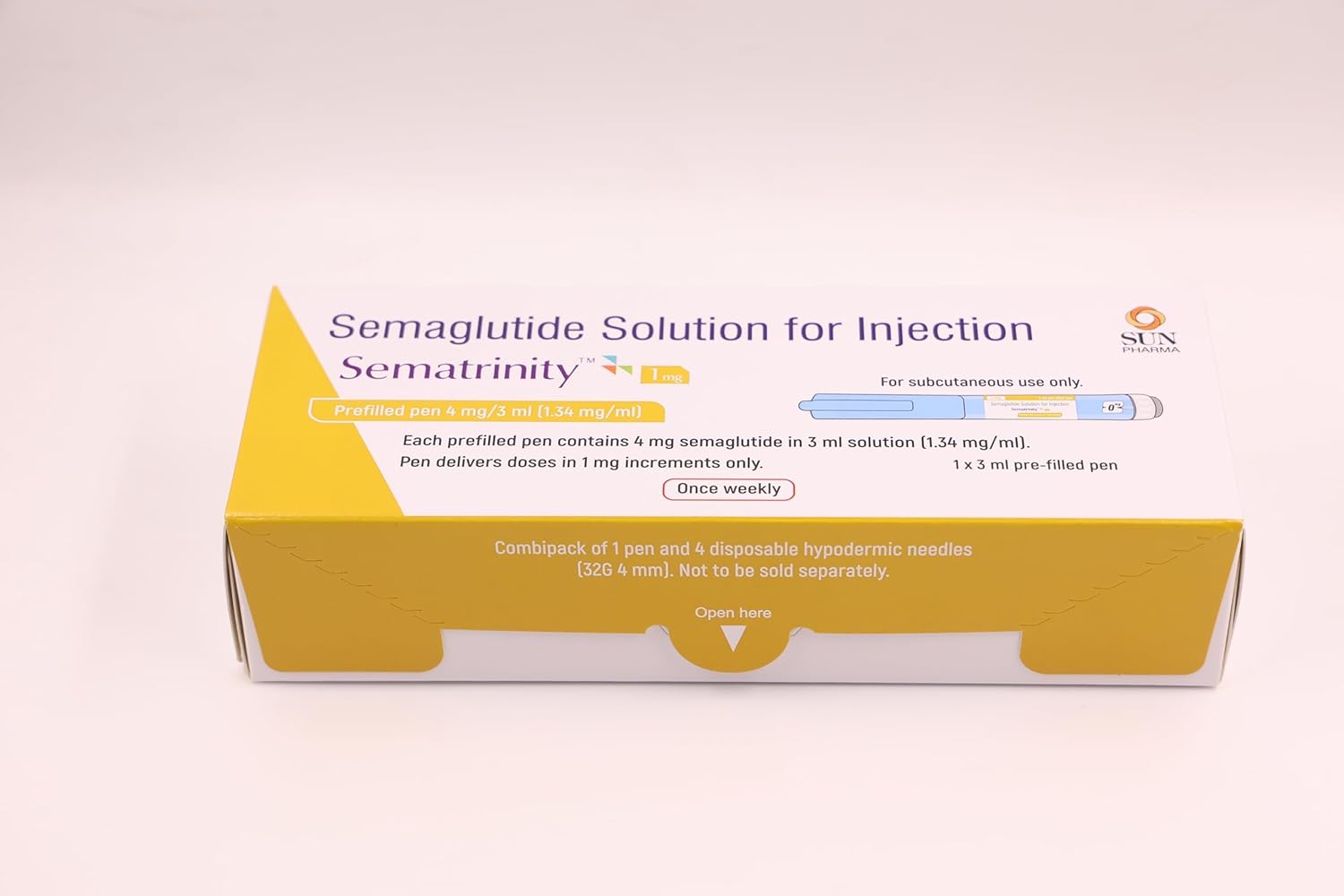 Sematrinity 4mg Pen — Semaglutide 4mg