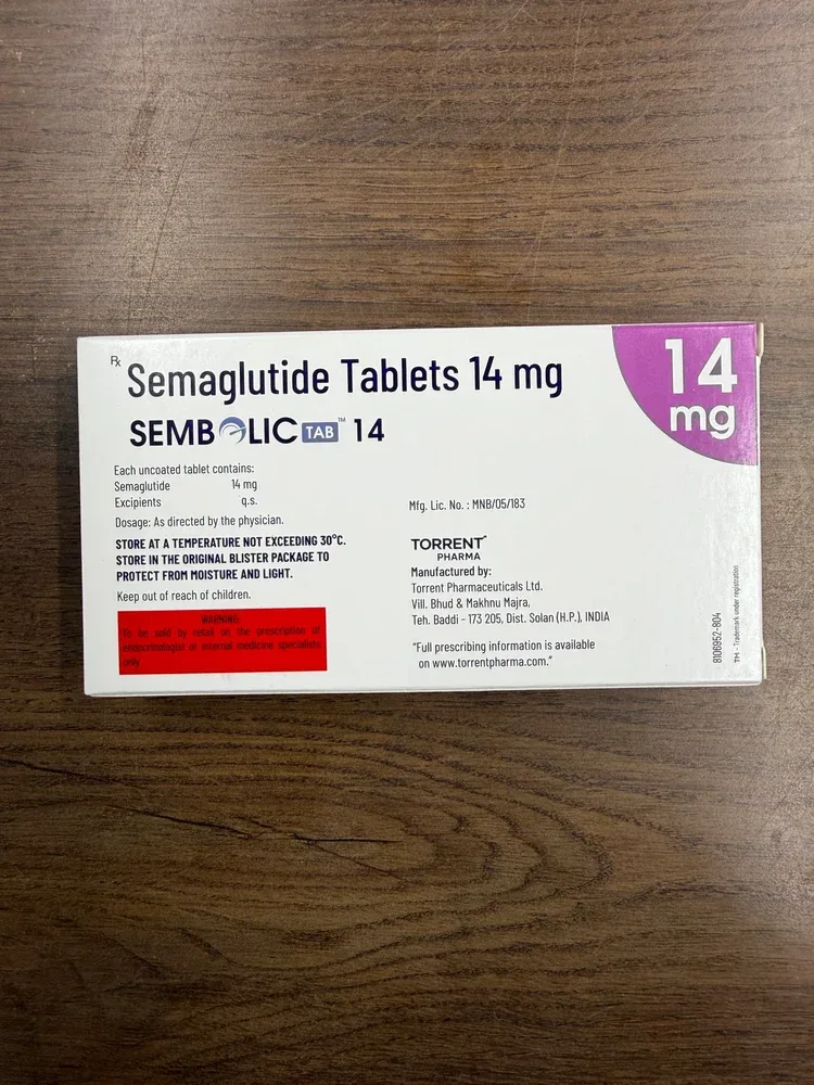 Sembolic 14mg Tablet — Semaglutide 14mg view 2